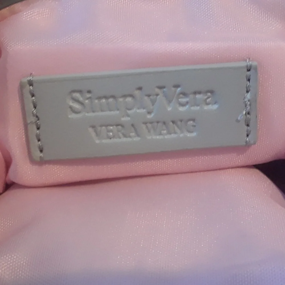 💕HP💕Vera Wang Silver Sequin‎ Mini Clutch Purse